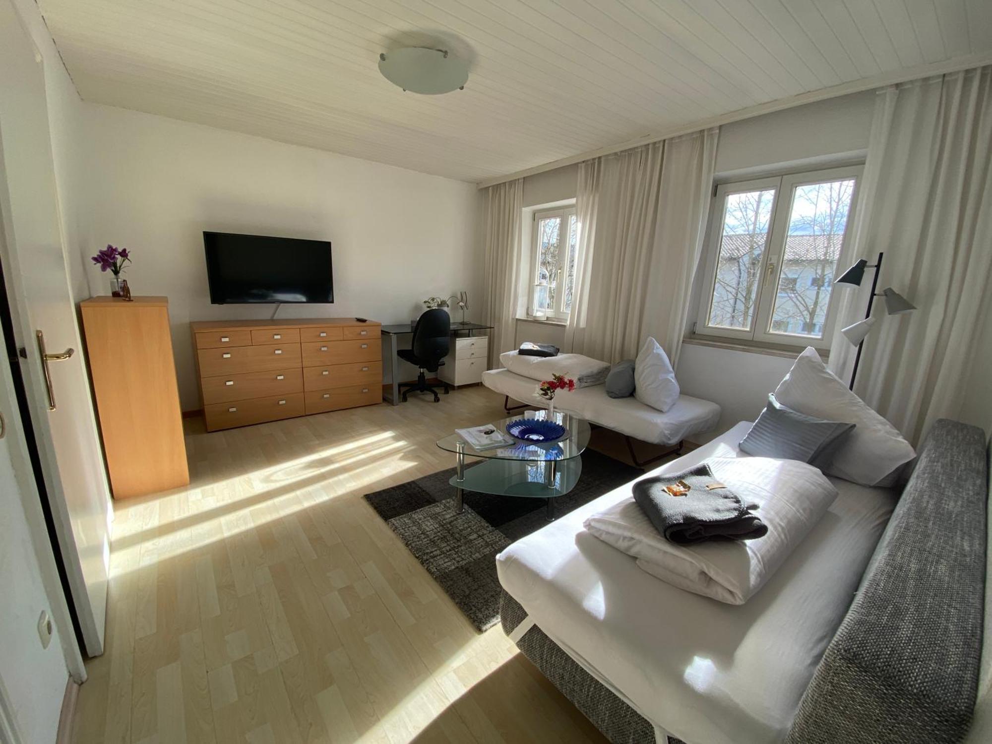 Ferienwohnung Am Franziskanergarten Bad Tölz Oda fotoğraf